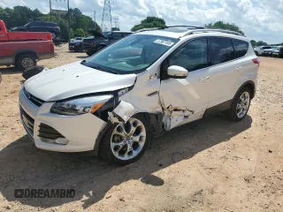 2013 Ford Escape Titanium с VIN 1FMCU0J98DUC67136, выставлен на аукционе Copart как лот 57967495 с пробегом 72 258 миль миль и Списание • Salvage title. История ставок и продаж доступна на DreamBid. Изображение 1.