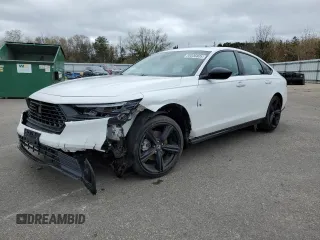 2024 Honda Accord Sport-L with VIN 1HGCY2F72RA015792, listed as a Copart auction lot 55036805 with 50,217 mi miles and Salvage title. Bid and sale history available at DreamBid. Image 1.