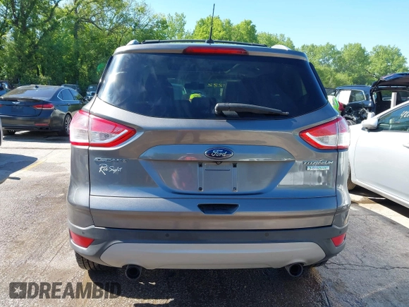 2013 Ford Escape Titanium z VIN 1FMCU0J95DUB46340, wystawiony jako IAAI lot #42168222 z przebiegiem 108 268 mil mil oraz . Historia ofert i sprzedaży dostępna na DreamBid. Obrazek 16.
