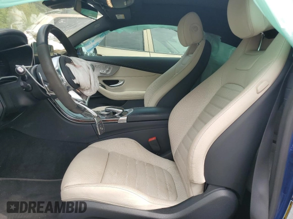 2021 Mercedes-Benz C 43 AMG with VIN W1KWJ6EB3MG096908, listed as a Copart auction lot 67187194 with 25,240 mi miles and Salvage title. Bid and sale history available at DreamBid. Image 7.