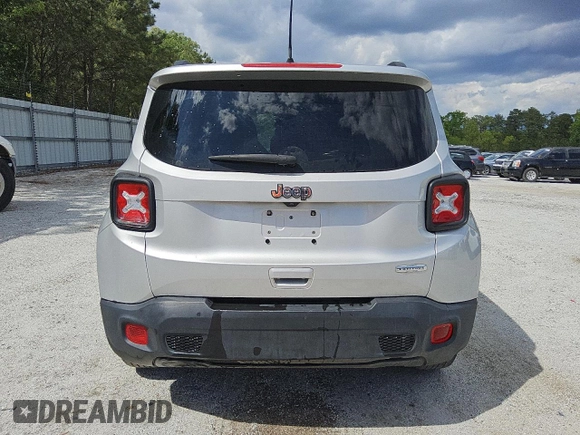 2020 Jeep Renegade Latitude with VIN ZACNJABB0LPL50960, listed as a Copart auction lot 52436285 with 55,792 mi miles and Clean Title. Bid and sale history available at DreamBid. Image 6.