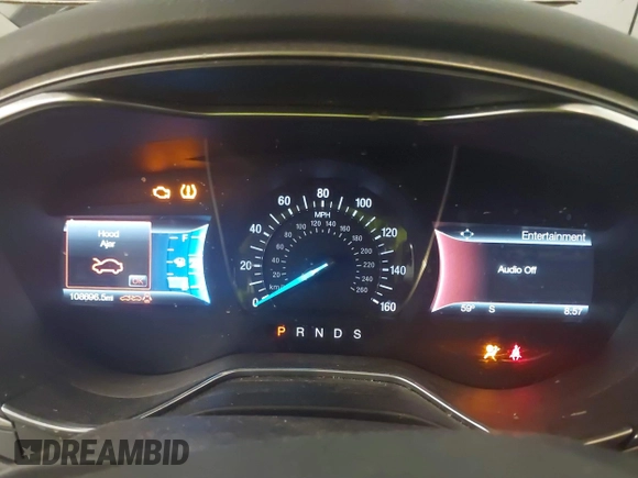 2015 Ford Fusion SE with VIN 3FA6P0HD9FR144173, listed as a IAAI auction lot 41694080 with 108,696 mi miles. Bid and sale history available at carsss.com. Image 7.