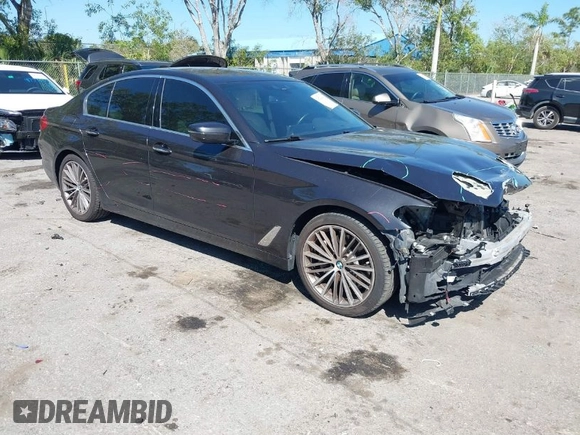 2018 BMW 5 Series 530i with VIN WBAJA5C51JWA39202, listed as a IAAI auction lot 41741069 with 89,972 mi miles and . Bid and sale history available at DreamBid. Image 1.