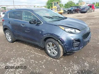 2017 Kia Sportage LX z VIN KNDPMCAC3H7280643, wystawiony jako IAAI lot #42441505 z przebiegiem 50 753 mil mil oraz . Historia ofert i sprzedaży dostępna na DreamBid. Obrazek 1.