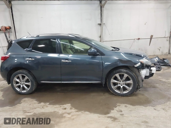 2013 Nissan Murano SV with VIN JN8AZ1MW8DW321094, listed as a IAAI auction lot 42077637 with 94,945 mi miles. Bid and sale history available at carsss.com. Image 12.