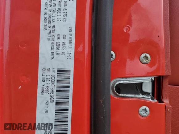 2017 Dodge Charger R/T with VIN 2C3CDXCT5HH510629, listed as a Copart auction lot 59402515 with 48,636 mi miles and Salvage title. Bid and sale history available at DreamBid. Image 12.