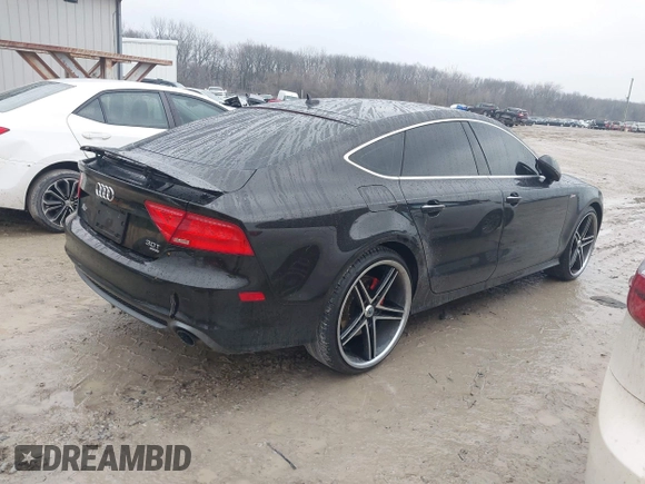 2013 Audi A7 3.0 Prestige with VIN WAU2GAFC4DN021984, listed as a IAAI auction lot 41687095 with 55,307 mi miles. Bid and sale history available at carsss.com. Image 4.