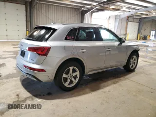 2023 Audi Q5 Premium with VIN WA1ABAFY4P2132317, listed as a Copart auction lot 47822985 with 24,818 mi miles and Salvage Title. Bid and sale history available at carsss.com. Image 3.