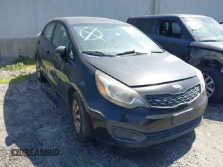 2013 Kia Rio LX with VIN KNADM4A30D6202570, listed as a IAAI auction lot 41215769 with Not Provided miles and . Bid and sale history available at DreamBid. Image 1.