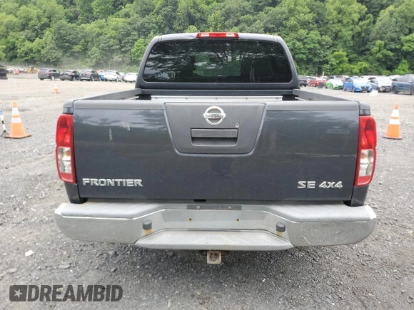 2010 Nissan Frontier SE with VIN 1N6AD0EV4AC402517, listed as a Copart auction lot 62109945 with 407,361 mi miles and Salvage title. Bid and sale history available at DreamBid. Image 6.