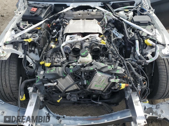 2020 Mercedes-Benz C 63 AMG with VIN 55SWF8GBXLU330652, listed as a Copart auction lot 43168595 with Not provided miles and Salvage title. Bid and sale history available at DreamBid. Image 11.