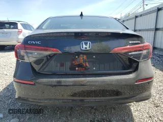 2023 Honda Civic Sedan Touring with VIN 2HGFE1F98PH323825, listed as a Copart auction lot 54216025 with 1,616 mi miles and Salvage Title. Bid and sale history available at carsss.com. Image 6.