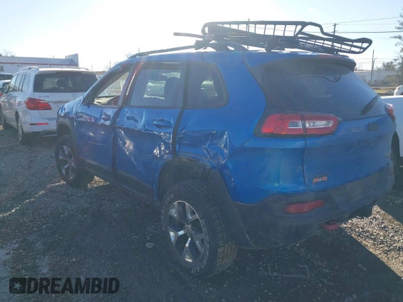 2017 Jeep Cherokee Trailhawk with VIN 1C4PJMBS4HW602362, listed as a IAAI auction lot 41337004 with 139,926 mi miles and . Bid and sale history available at DreamBid. Image 3.