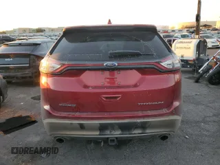 2016 Ford Edge Titanium with VIN 2FMPK3K84GBB78656, listed as a Copart auction lot 42743205 with 111,429 mi miles and Salvage Title. Bid and sale history available at carsss.com. Image 6.