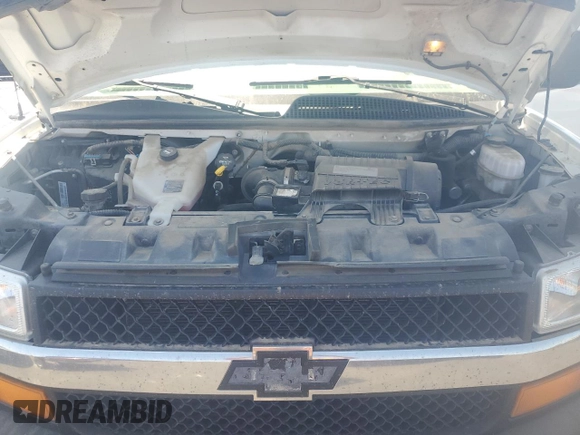2019 Chevrolet Express Passenger LT with VIN 1GAZGPFG4K1252856, listed as a Copart auction lot 57459135 with 159,676 mi miles and Salvage title. Bid and sale history available at DreamBid. Image 12.