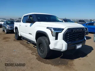 2024 Toyota Tundra Limited with VIN 5TFWA5DB5RX185795, listed as a IAAI auction lot 42314552 with 20,272 mi miles and . Bid and sale history available at DreamBid. Image 1.