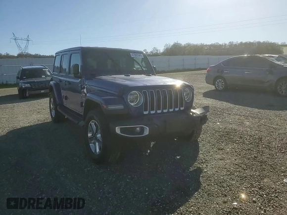 2018 Jeep Wrangler Unlimited Sahara z VIN 1C4HJXENXJW262779, wystawiony jako Copart lot #47882345 z przebiegiem Nie podano mil oraz Szkoda całkowita • Salvage title. Historia ofert i sprzedaży dostępna na DreamBid. Obrazek 12.