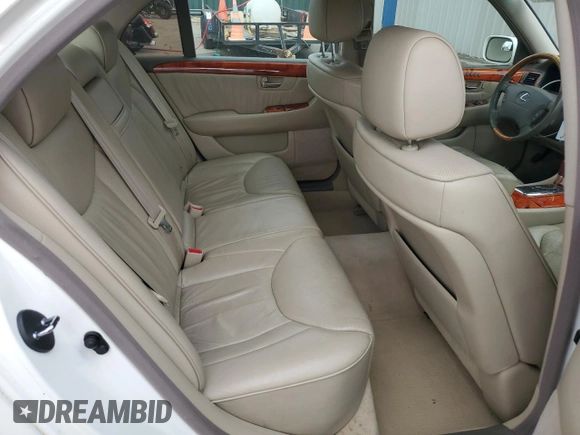 2003 Lexus LS 430 with VIN JTHBN30F730116220, listed as a Copart auction lot 54929245 with 196,401 mi miles and Salvage Title. Bid and sale history available at DreamBid. Image 10.