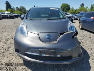 2013 Nissan LEAF SV z VIN 1N4AZ0CP5DC421533, wystawiony jako Copart lot #55692655 z przebiegiem 52 156 mil mil oraz Szkoda całkowita • Salvage title. Historia ofert i sprzedaży dostępna na DreamBid. Obrazek 5.