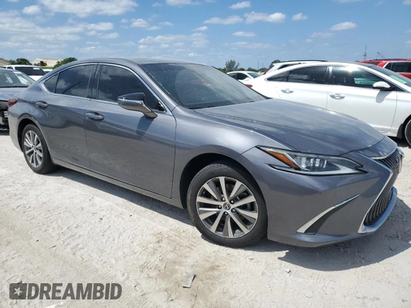 2019 Lexus ES 350 with VIN 58ABZ1B1XKU011209, listed as a Copart auction lot 52543685 with 65,954 mi miles and Salvage Title. Bid and sale history available at DreamBid. Image 4.