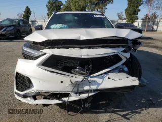 2024 Acura MDX Type S w/Advance Package with VIN 5J8YD8H81RL001171, listed as a Copart auction lot 46134195 with 23,669 mi miles and Salvage Title. Bid and sale history available at carsss.com. Image 5.
