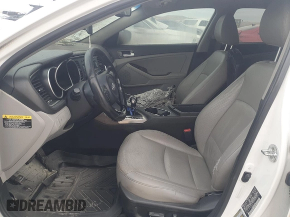 2015 Kia Optima EX with VIN 5XXGN4A70FG391970, listed as a Copart auction lot 51131335 with Not provided miles and Salvage title. Bid and sale history available at DreamBid. Image 7.