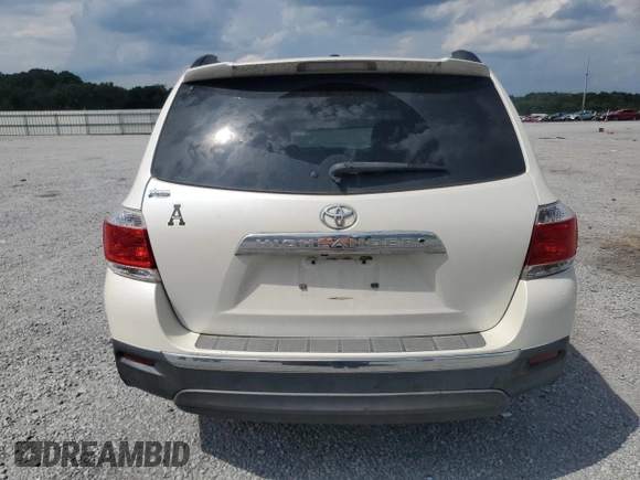2012 Toyota Highlander Limited with VIN 5TDYK3EH6CS084341, listed as a Copart auction lot 63105265 with 152,868 mi miles and Salvage title. Bid and sale history available at DreamBid. Image 6.