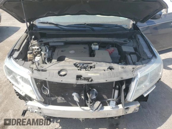 2016 Nissan Pathfinder S с VIN 5N1AR2MMXGC648792, выставлен на аукционе Copart как лот 55079895 с пробегом 80 608 миль миль и Списание • Salvage title. История ставок и продаж доступна на DreamBid. Изображение 12.