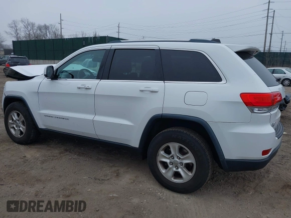 2014 Jeep Grand Cherokee Laredo with VIN 1C4RJFAG8EC109458, listed as a IAAI auction lot 41908466 with 59,427 mi miles. Bid and sale history available at carsss.com. Image 3.