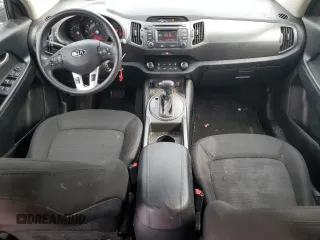 2013 Kia Sportage LX with VIN KNDPB3A25D7448371, listed as a Copart auction lot 53491005 with 187,407 mi miles and Clean title. Bid and sale history available at DreamBid. Image 8.