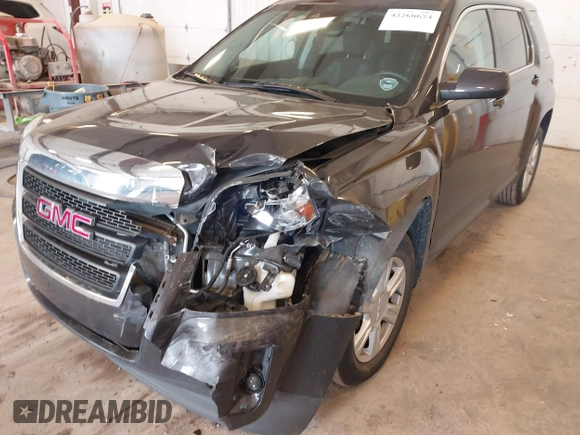 2015 GMC Terrain SLE with VIN 2GKALREK4F6164723, listed as a IAAI auction lot 42260674 with 44,080 mi miles and . Bid and sale history available at DreamBid. Image 6.