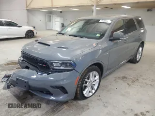 2022 Dodge Durango R/T z VIN 1C4SDJCT2NC222568, wystawiony jako Copart lot #52940515 z przebiegiem 40 035 mil mil oraz Czysty tytuł • Clean title. Historia ofert i sprzedaży dostępna na DreamBid. Obrazek 1.