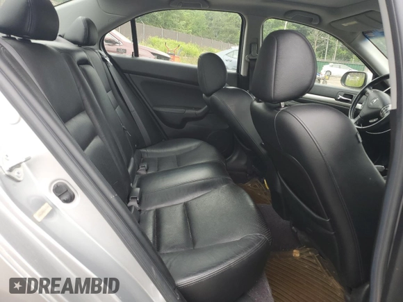 2006 Acura TSX Navi with VIN JH4CL96956C025688, listed as a Copart auction lot 59765615 with 129,508 mi miles and Salvage title. Bid and sale history available at DreamBid. Image 10.