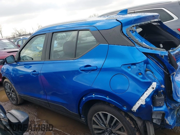 2024 Nissan Kicks SV with VIN 3N1CP5CV9RL486307, listed as a IAAI auction lot 41678539 with 15,573 mi miles and . Bid and sale history available at DreamBid. Image 15.