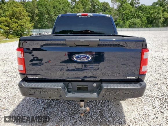 2023 Ford F-150 XL with VIN 1FTEW1CP8PKF56672, listed as a Copart auction lot 56911865 with 34,124 mi miles and Non repairable. Bid and sale history available at DreamBid. Image 6.