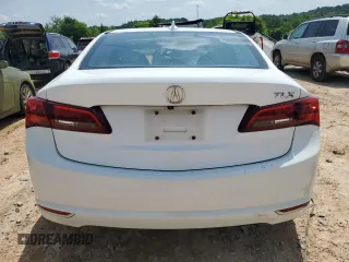 2015 Acura TLX V6 with VIN 19UUB2F37FA020825, listed as a Copart auction lot 56641335 with 213,871 mi miles and Salvage title. Bid and sale history available at DreamBid. Image 6.