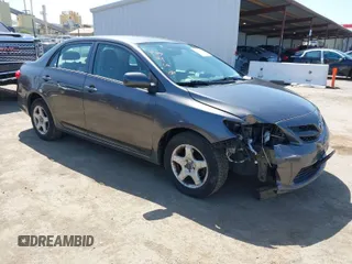 2012 Toyota Corolla L with VIN 5YFBU4EEXCP054988, listed as a IAAI auction lot 41973361 with 193,390 mi miles. Bid and sale history available at carsss.com. Image 1.