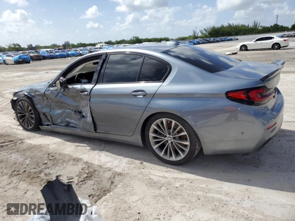 2021 BMW 5 Series 540i с VIN WBA53BJ08MWX03126, выставлен на аукционе Copart как лот 60490935 с пробегом 53 502 миль миль и Списание • Salvage title. История ставок и продаж доступна на DreamBid. Изображение 2.