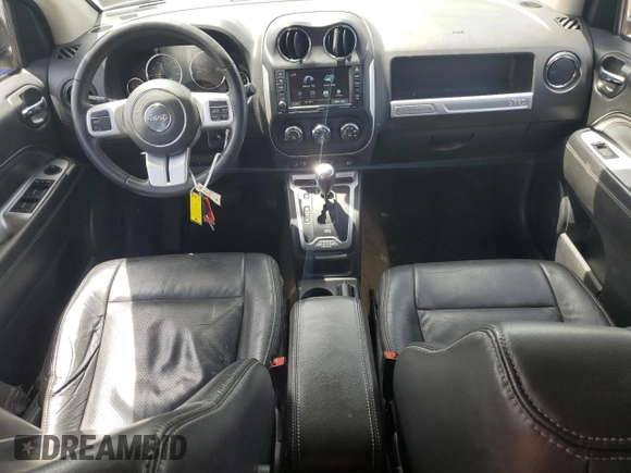 2017 Jeep Compass High Altitude with VIN 1C4NJDEB3HD154758, listed as a Copart auction lot 57640075 with 108,897 mi miles and Salvage title. Bid and sale history available at DreamBid. Image 8.