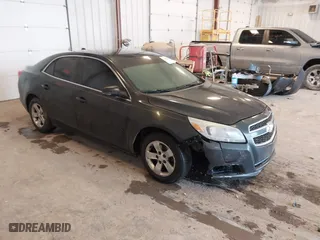 2013 Chevrolet Malibu LS with VIN 1G11B5SA0DF321937, listed as a IAAI auction lot 41684289 with 202,295 mi miles. Bid and sale history available at carsss.com. Image 1.