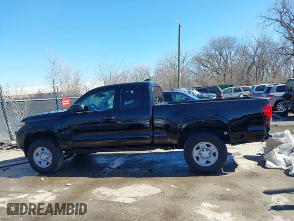 2023 Toyota Tacoma SR with VIN 3TYRX5GN9PT075342, listed as a IAAI auction lot 41652456 with 9,690 mi miles and . Bid and sale history available at DreamBid. Image 15.