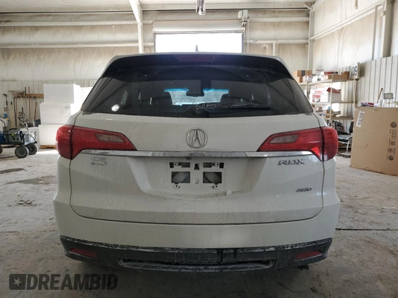 2015 Acura RDX with VIN 5J8TB4H3XFL020150, listed as a Copart auction lot 46269065 with 0 mi miles and Salvage Title. Bid and sale history available at carsss.com. Image 6.