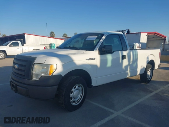2010 Ford F-150 XL with VIN 1FTMF1C81AKE77467, listed as a IAAI auction lot 41396137 with 115,515 mi miles. Bid and sale history available at carsss.com. Image 2.