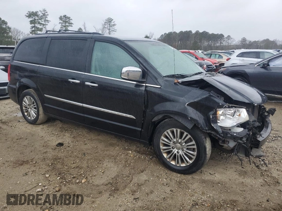 2013 Chrysler Town & Country Touring L with VIN 2C4RC1CGXDR781456, listed as a Copart auction lot 46633675 with 112,354 mi miles and Clean Title. Bid and sale history available at DreamBid. Image 4.