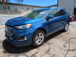 2020 Ford Edge SEL с VIN 2FMPK3J93LBB20249, выставлен на аукционе Copart как лот 62599385 с пробегом 64 537 миль миль и Списание • Salvage title. История ставок и продаж доступна на DreamBid. Изображение 1.
