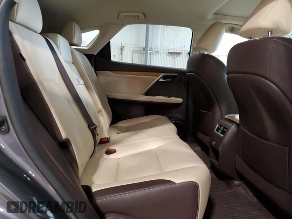2018 Lexus RX 350 z VIN 2T2BZMCA9JC155000, wystawiony jako Copart lot #53899455 z przebiegiem 112 031 mil mil oraz Szkoda całkowita • Salvage title. Historia ofert i sprzedaży dostępna na DreamBid. Obrazek 11.
