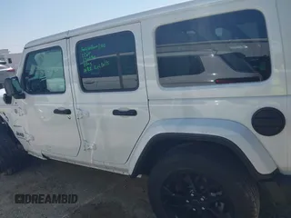 2024 Jeep Wrangler Sahara with VIN 1C4RJXP60RW292413, listed as a IAAI auction lot 42053663 with 22,808 mi miles and . Bid and sale history available at DreamBid. Image 14.