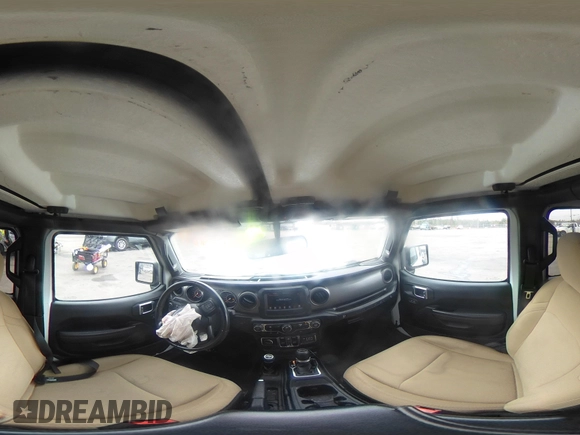 2022 Jeep Wrangler Unlimited Sport with VIN 1C4HJXDN2NW251041, listed as a IAAI auction lot 41558677 with 61,120 mi miles and . Bid and sale history available at DreamBid. Image 18.