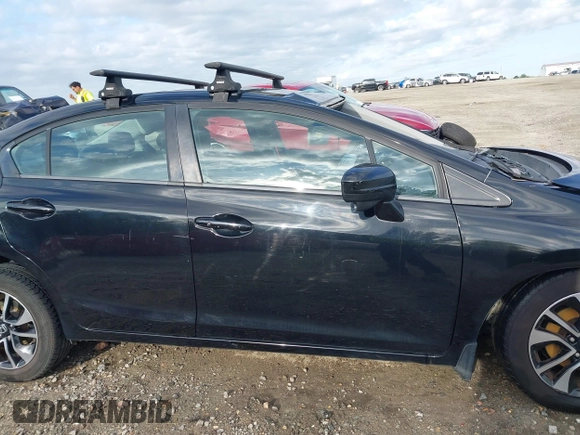 2014 Honda Civic Sedan EX with VIN 19XFB2F82EE082888, listed as a IAAI auction lot 41911732 with 183,450 mi miles. Bid and sale history available at carsss.com. Image 13.