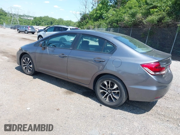 2015 Honda Civic EX z VIN 19XFB2F89FE223621, wystawiony jako IAAI lot #42397579 z przebiegiem 125 309 mil mil oraz . Historia ofert i sprzedaży dostępna na DreamBid. Obrazek 3.
